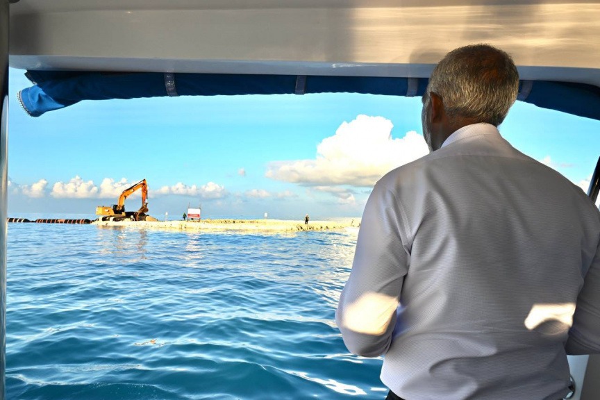 President visits Rasmale site to see reclamation progress